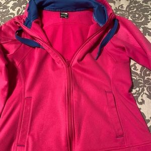 North Face Zip-Up Workout Hooded Sweatshirt